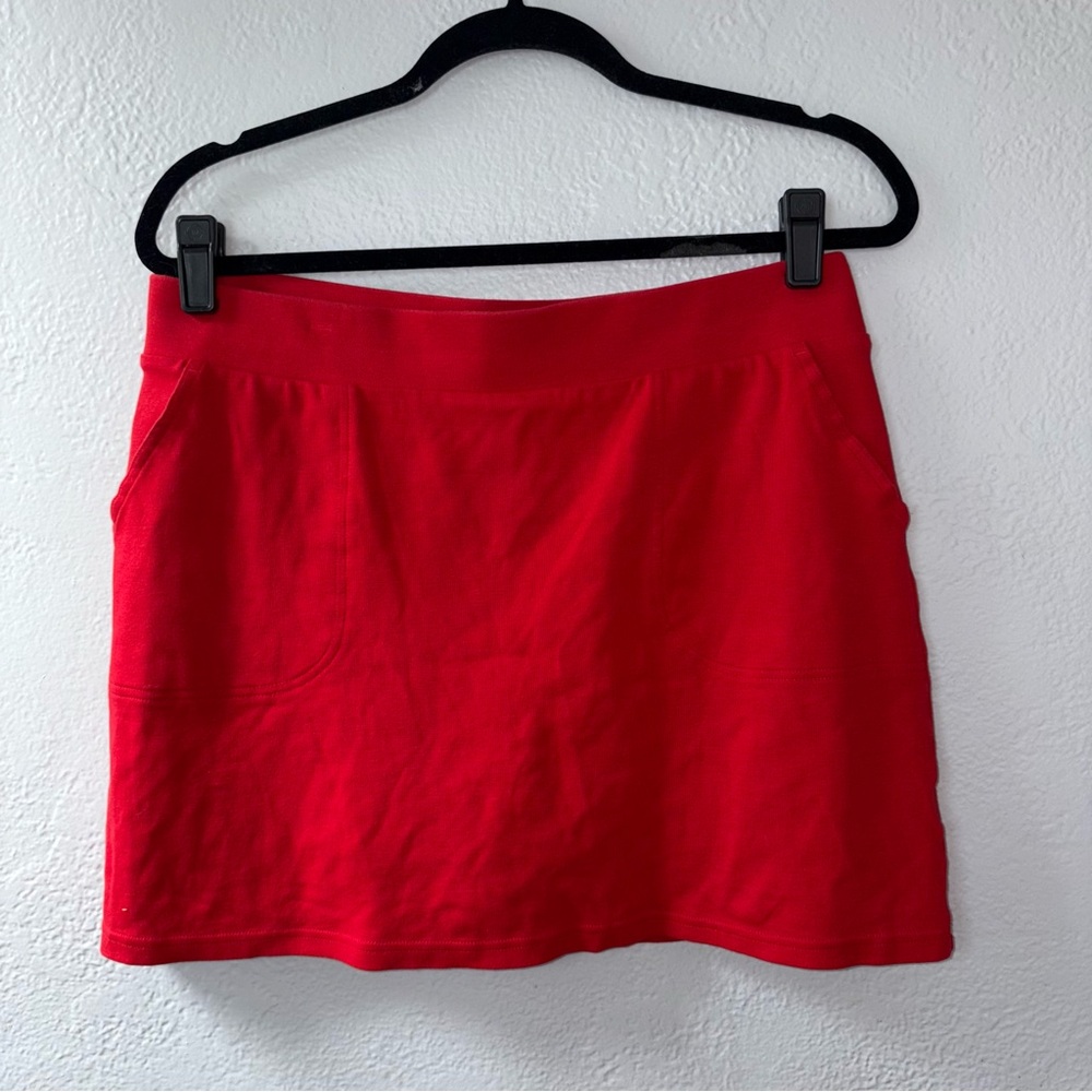 croft & barrow Bright Red Athletic Mini Skort